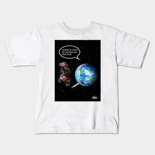 Earth warning Kids T-Shirt